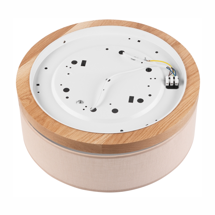 Brilagi - LED Плафон BELLADONNA 2xE27/15W/230V бежов/дъб