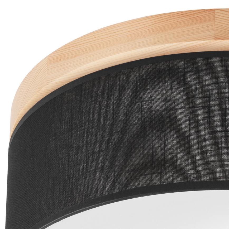 Brilagi - LED Плафон BELLADONNA 2xE27/15W/230V черен/бор