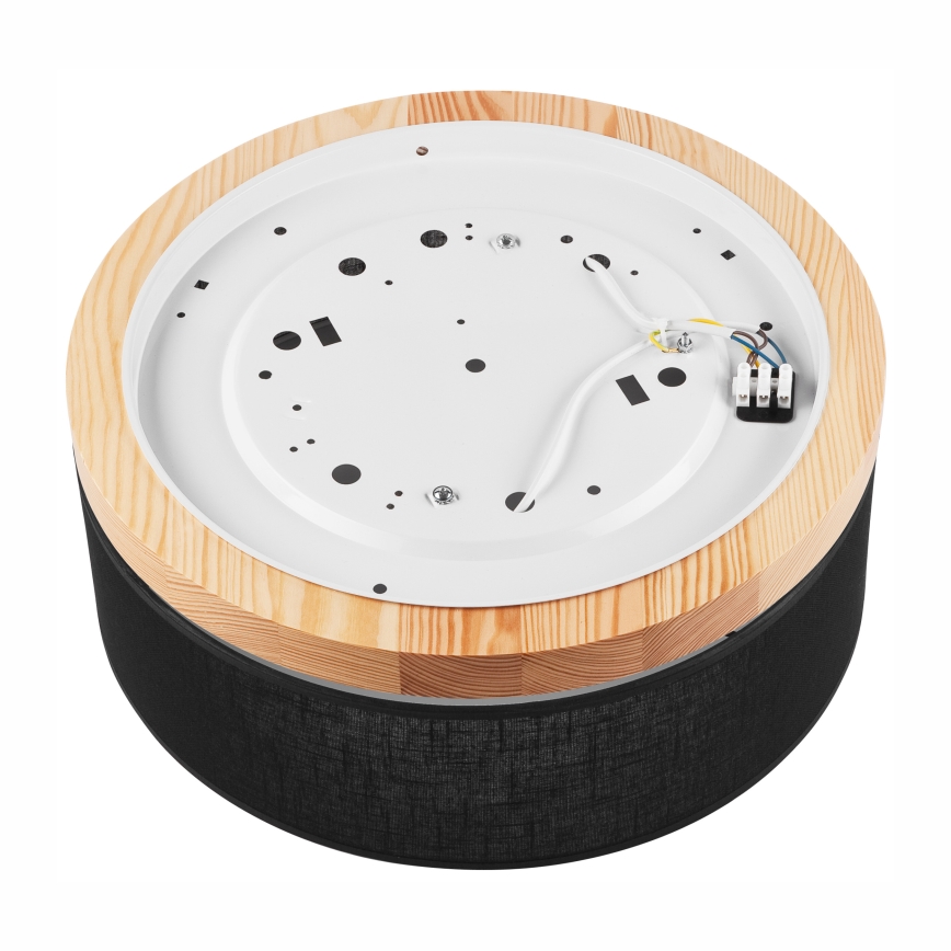 Brilagi - LED Плафон BELLADONNA 2xE27/15W/230V черен/бор