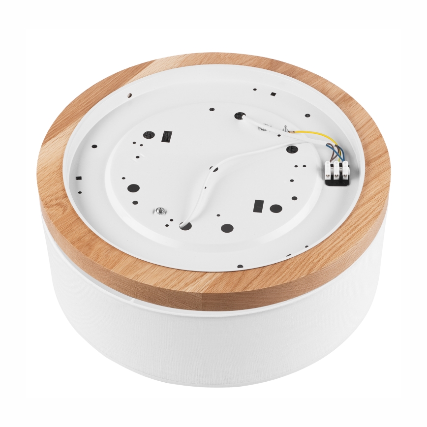 Brilagi - LED Плафон BELLADONNA 2xE27/15W/230V Ø 40 см бял/дъб
