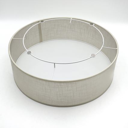 Brilagi - LED Плафон BELLADONNA 2xE27/15W/230V Ø 40 см кремав/дъб
