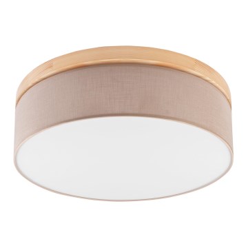 Brilagi - LED Плафон BELLADONNA 3xE27/15W/230V бежов/бор