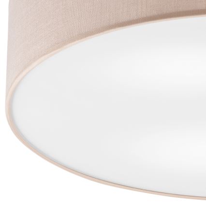 Brilagi - LED Плафон BELLADONNA 3xE27/15W/230V бежов/бор