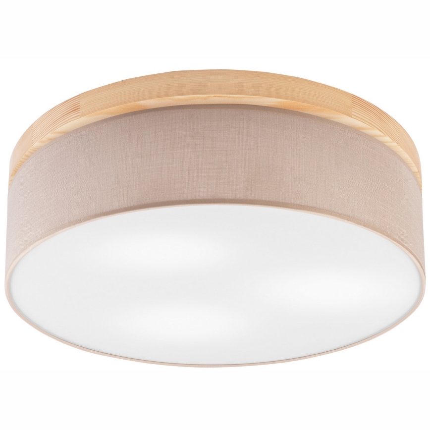 Brilagi - LED Плафон BELLADONNA 3xE27/15W/230V бежов/бор