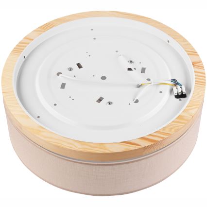 Brilagi - LED Плафон BELLADONNA 3xE27/15W/230V бежов/бор