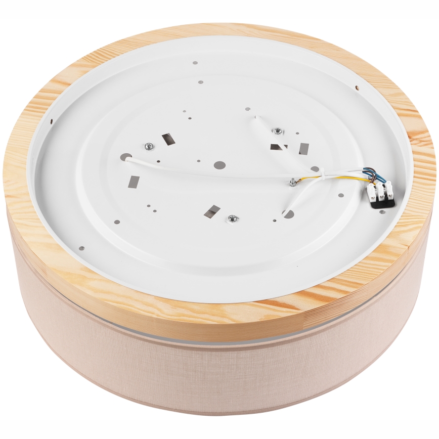 Brilagi - LED Плафон BELLADONNA 3xE27/15W/230V бежов/бор