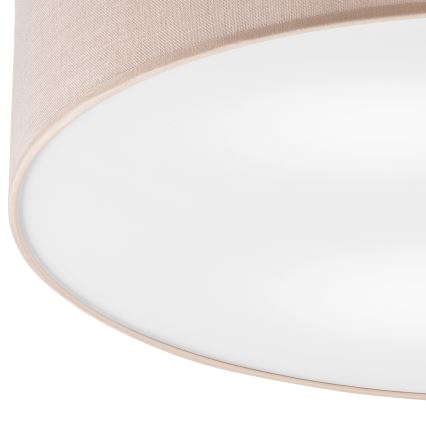 Brilagi - LED Плафон BELLADONNA 3xE27/15W/230V бежов/дъб