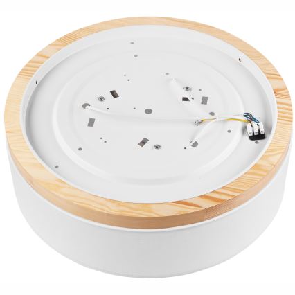 Brilagi - LED Плафон BELLADONNA 3xE27/15W/230V бял/бор