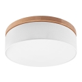 Brilagi - LED Плафон BELLADONNA 3xE27/15W/230V бял/дъб