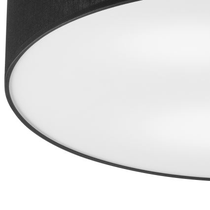 Brilagi - LED Плафон BELLADONNA 3xE27/15W/230V черен/дъб