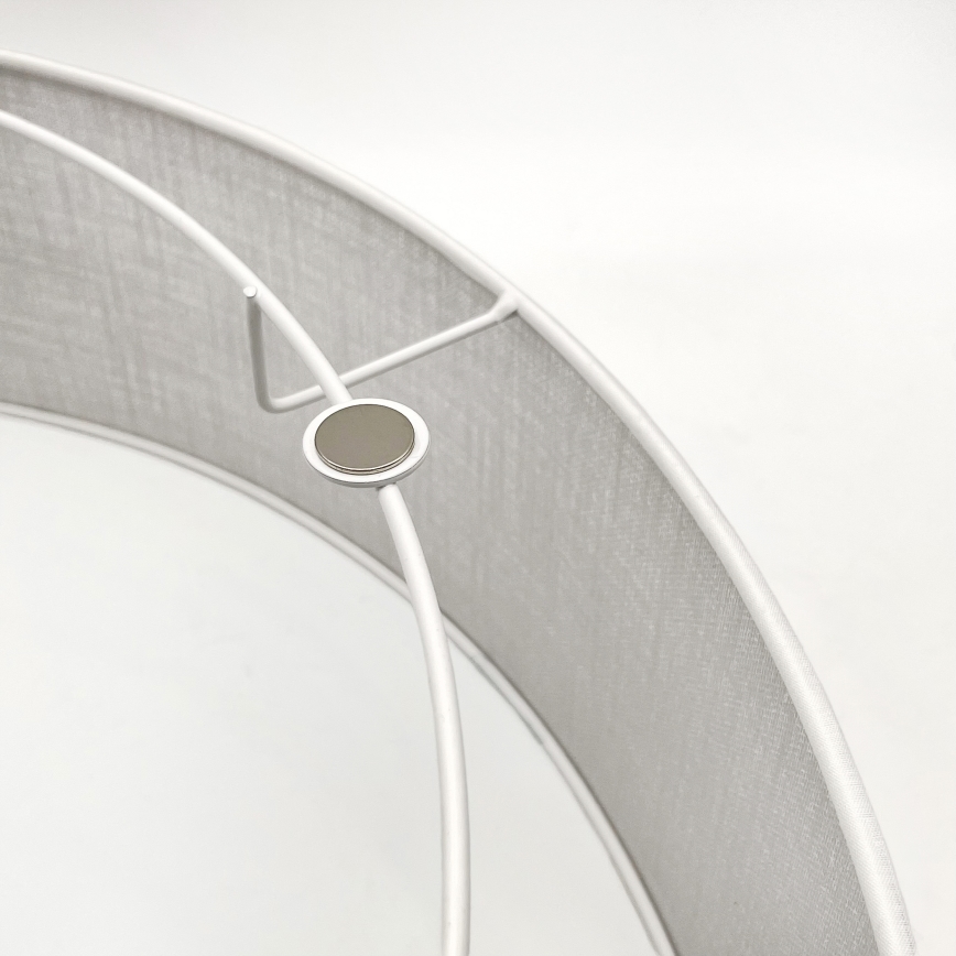 Brilagi - LED Плафон BELLADONNA 3xE27/15W/230V Ø 50 см бял/дъб череша