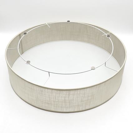 Brilagi - LED Плафон BELLADONNA 3xE27/15W/230V Ø 50 см кремав/дъб
