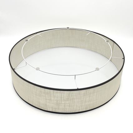 Brilagi - LED Плафон BELLADONNA 3xE27/15W/230V Ø 50 см кремав/дъб