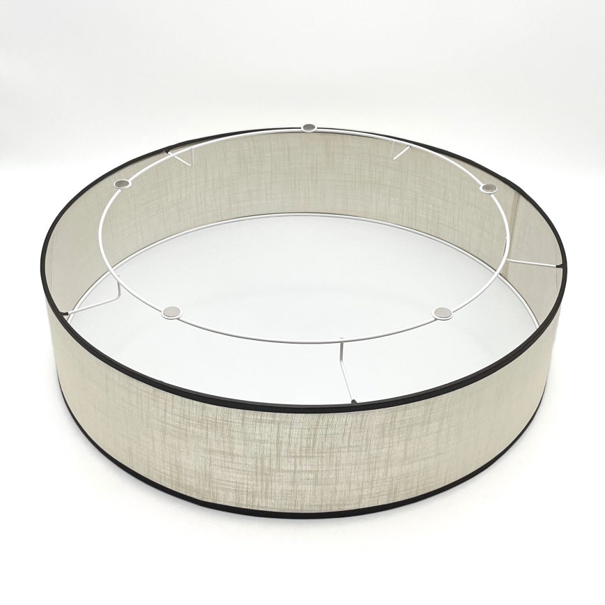 Brilagi - LED Плафон BELLADONNA 3xE27/15W/230V Ø 50 см кремав/дъб