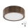 Brilagi - LED Плафон CARVALHO 1xE27/60W/230V дъб Ø 27 см