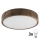 Brilagi - LED Плафон CARVALHO 3xE27/60W/230V дъб Ø 47 см