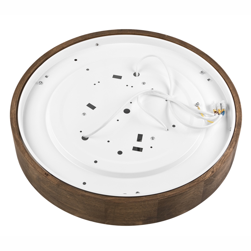 Brilagi - LED Плафон CARVALHO 3xE27/60W/230V дъб Ø 47 см