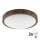 Brilagi - LED Плафон CARVALHO SLIM 2xE27/60W/230V дъб Ø 37 cm