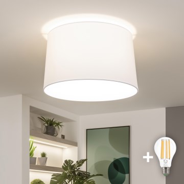 Brilagi - LED плафон CERIA 1xE27/40W/230V Ø 45 см, бял
