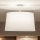 Brilagi - LED плафон CERIA 1xE27/60W/230V диаметър 45 см бял