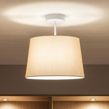 Brilagi - LED плафон CERIA 1xE27/60W/230V Ø 30 cm бял/бежов