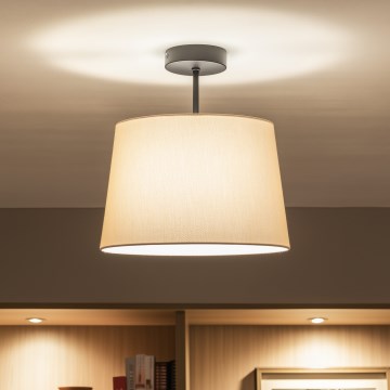 Brilagi - LED плафон CERIA 1xE27/60W/230V Ø 30 см черно/бежово