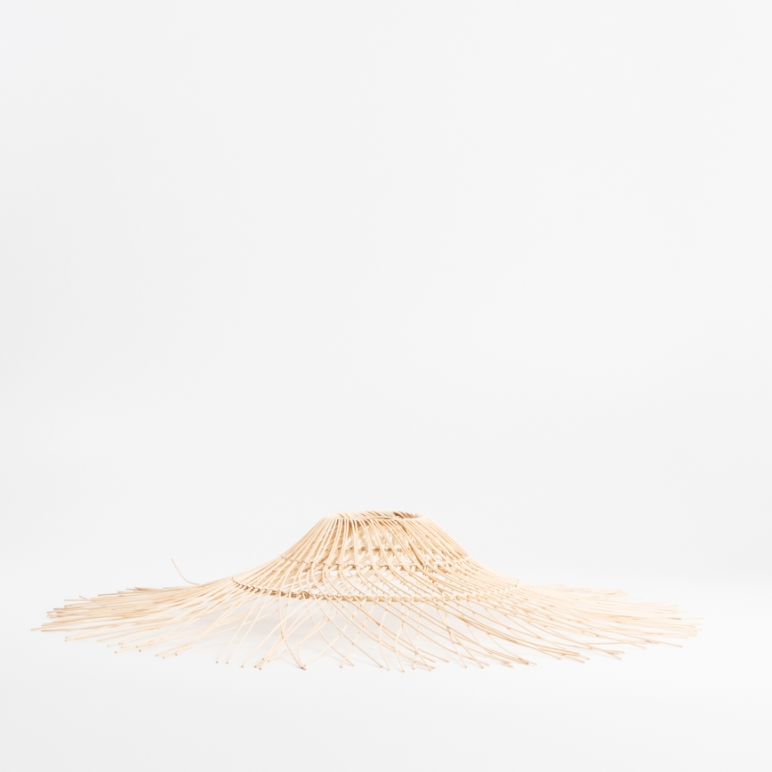 Brilagi - LED плафон CERIA BOHO 1xE27/40W/230V Ø 70 см бамбук/дъб