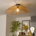 BRILAGI - LED плафон CERIA BOHO 1xE27/40W/230V Ø 70 см кафяв