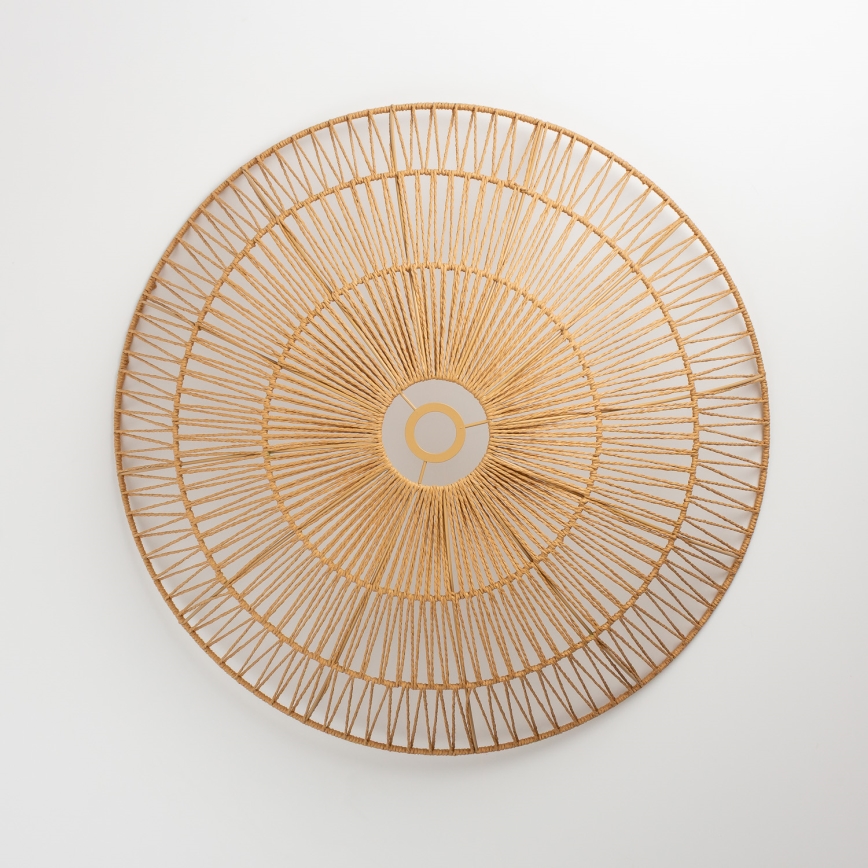 Brilagi - LED плафон CERIA BOHO 1xE27/40W/230V Ø 70 см кафяв