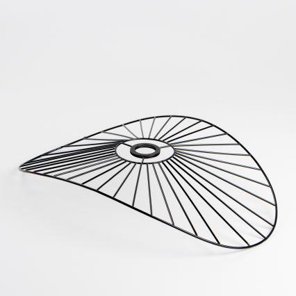 Brilagi - LED плафон CERIA WIRE 1xE27/40W/230V 40x56 см черен/дъб