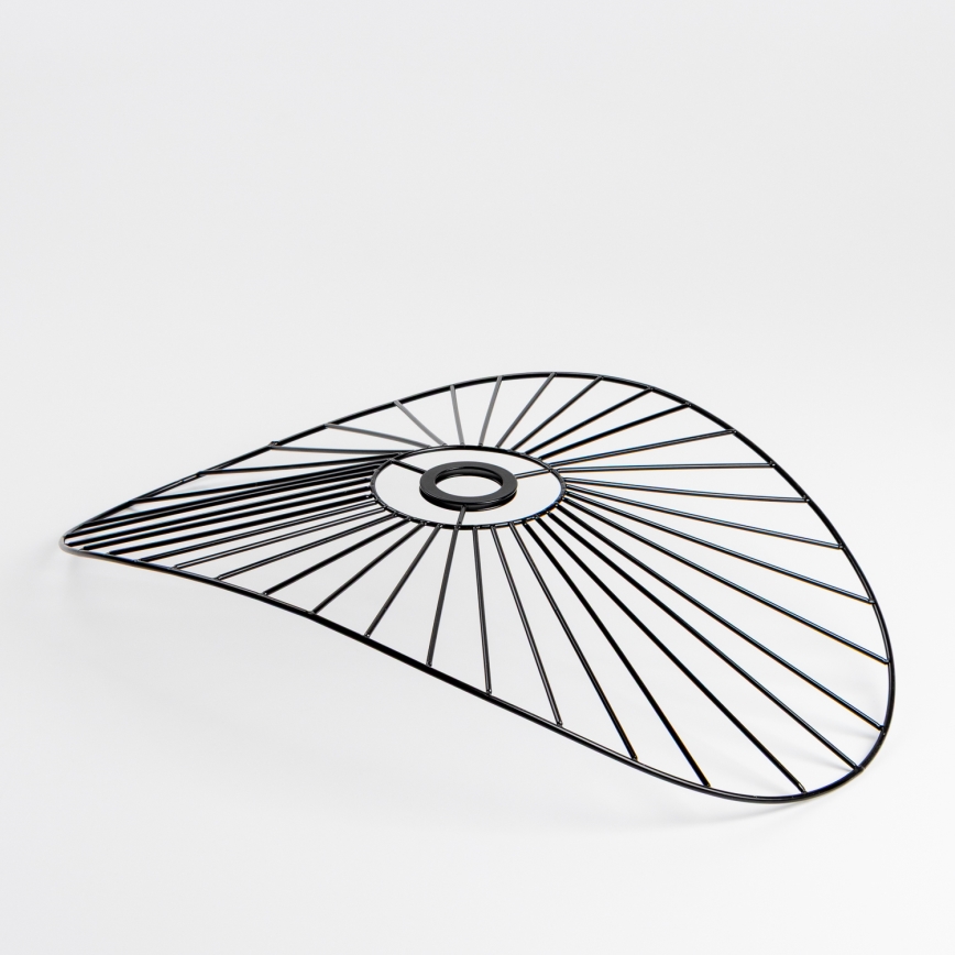 Brilagi - LED плафон CERIA WIRE 1xE27/40W/230V 40x56 см черен/дъб