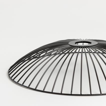 Brilagi - LED плафон CERIA WIRE 1xE27/40W/230V, диаметър 26 cm, черно/дъб