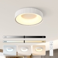 Brilagi - LED плафон FALCON MODERN LED/30W/230V 3000-6000K 40 cm бял с функция за димиране + дистанционно управление