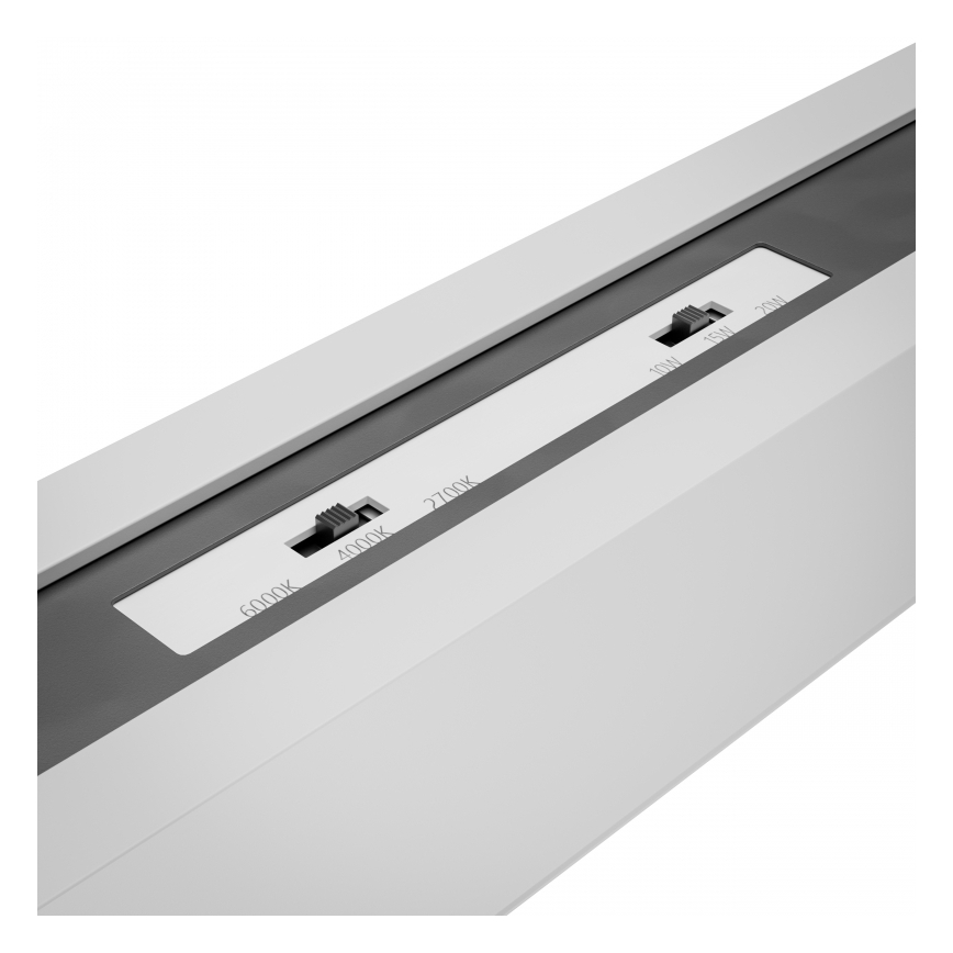 Brilagi - LED повърхностно монтиран таванен плафон FULLDAY LED/20/30/40W/230V 2700/4000/6000K 120 cm UGR19 бял