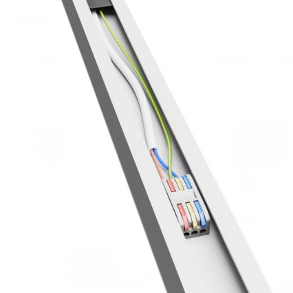 Brilagi - LED повърхностно монтиран таванен плафон FULLDAY LED/20/30/40W/230V 2700/4000/6000K 120 cm UGR19 бял