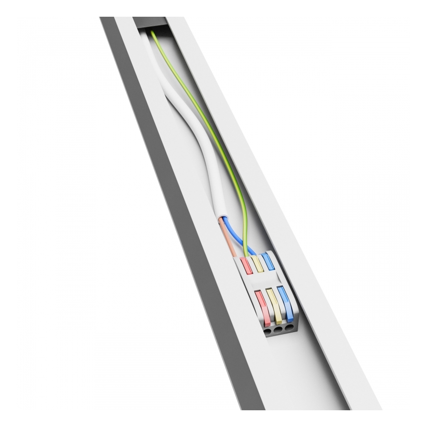 Brilagi - LED повърхностно монтиран таванен плафон FULLDAY LED/20/30/40W/230V 2700/4000/6000K 120 cm UGR19 бял