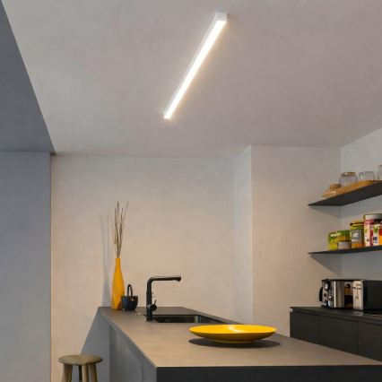 Brilagi - LED повърхностно монтиран таванен плафон FULLDAY LED/20/30/40W/230V 2700/4000/6000K 120 cm UGR19 бял