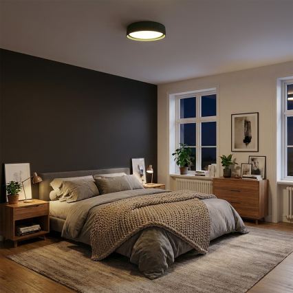Brilagi - LED плафон LUCIA LED/24W/230V, Ø 31 см, зелен