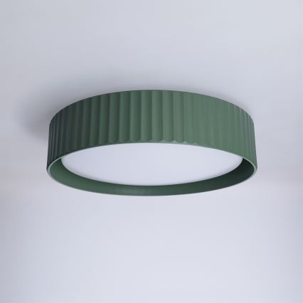 Brilagi - LED плафон LUCIA LED/24W/230V, Ø 31 см, зелен