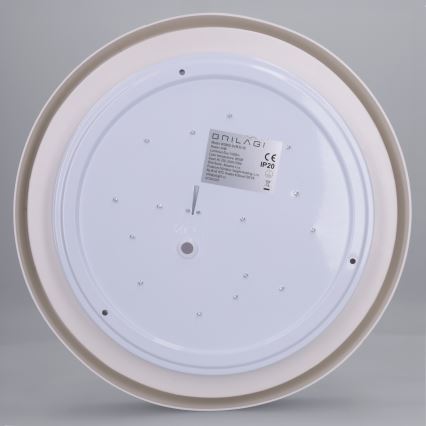 Brilagi - LED плафон MATTEO LED/24W/230V Ø 31 см таупе