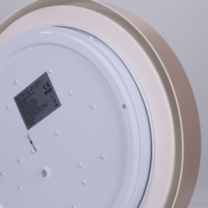 Brilagi - LED плафон MATTEO LED/24W/230V Ø 31 см таупе