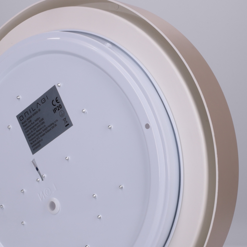 Brilagi - LED плафон MATTEO LED/24W/230V Ø 31 см таупе