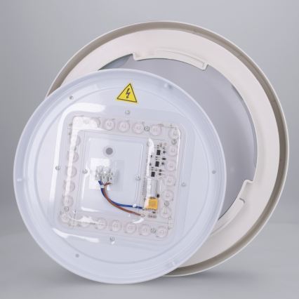 Brilagi - LED плафон MATTEO LED/24W/230V Ø 31 см таупе