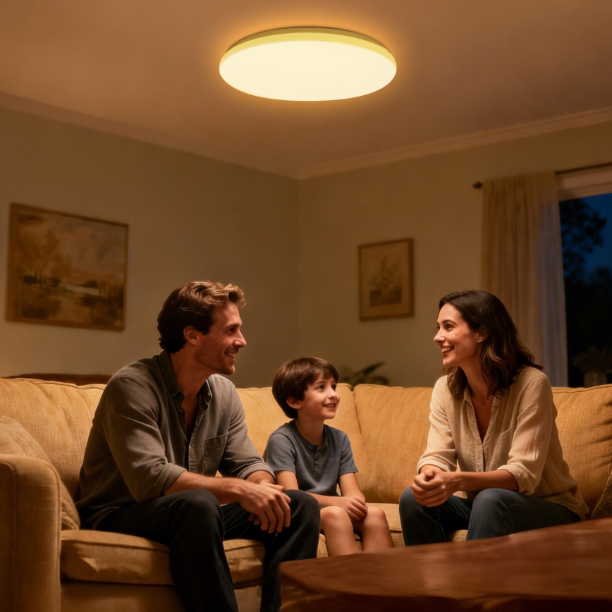 Brilagi - LED плафон MILKY WAY LED/36W/230V 3000K диаметър 48 см