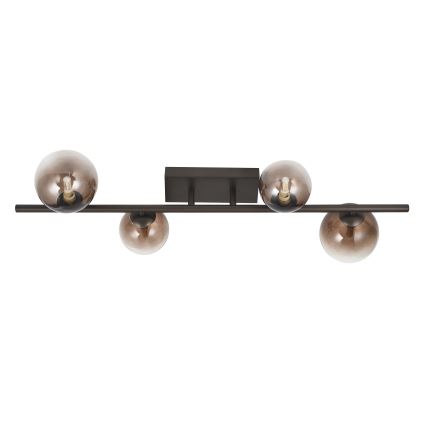 Brilagi - LED плафон MILLA 4xG9/3W/230V кафяв/димчато кафяв