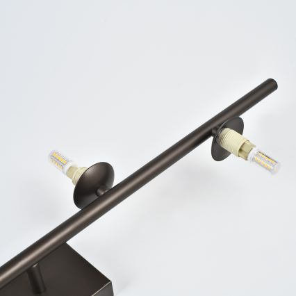 Brilagi - LED плафон MILLA 4xG9/3W/230V кафяв/димчато кафяв