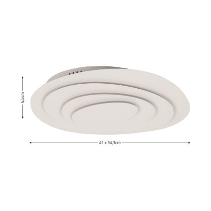 BRILAGI - LED димируемо таванно осветително тяло MODERN MINI LED/48W/230V 3000-6000K 41x34,3 cm + дистанционно управление