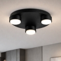 Brilagi - LED плафон MONO 3xGX53/12W/230V Ø 30 см черен