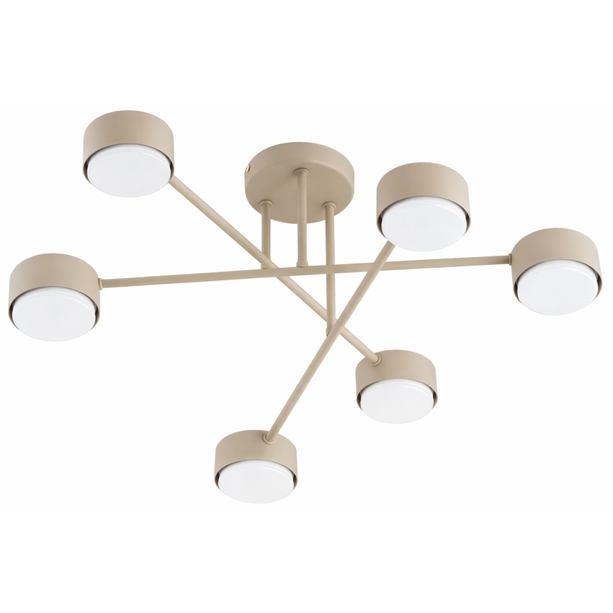 Brilagi - LED плафон MONO 6xGX53/30W/230V бежов