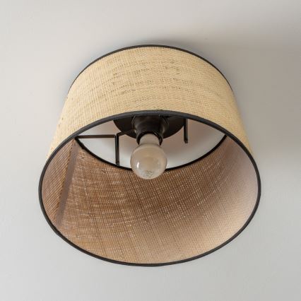 Brilagi - LED плафон-полилей CERIA 1xE27/40W/230V Ø 35 см бежов